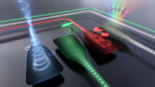 Holographic leaky wave metasurfaces