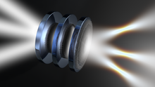 Schematic triplet metasurface lens focusing light without aberrations