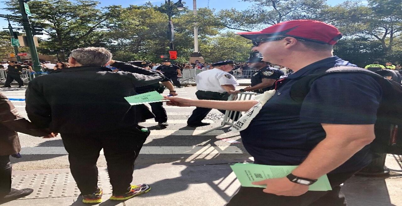 Survey Data Collection, September 20, 2019, Climate March New York City